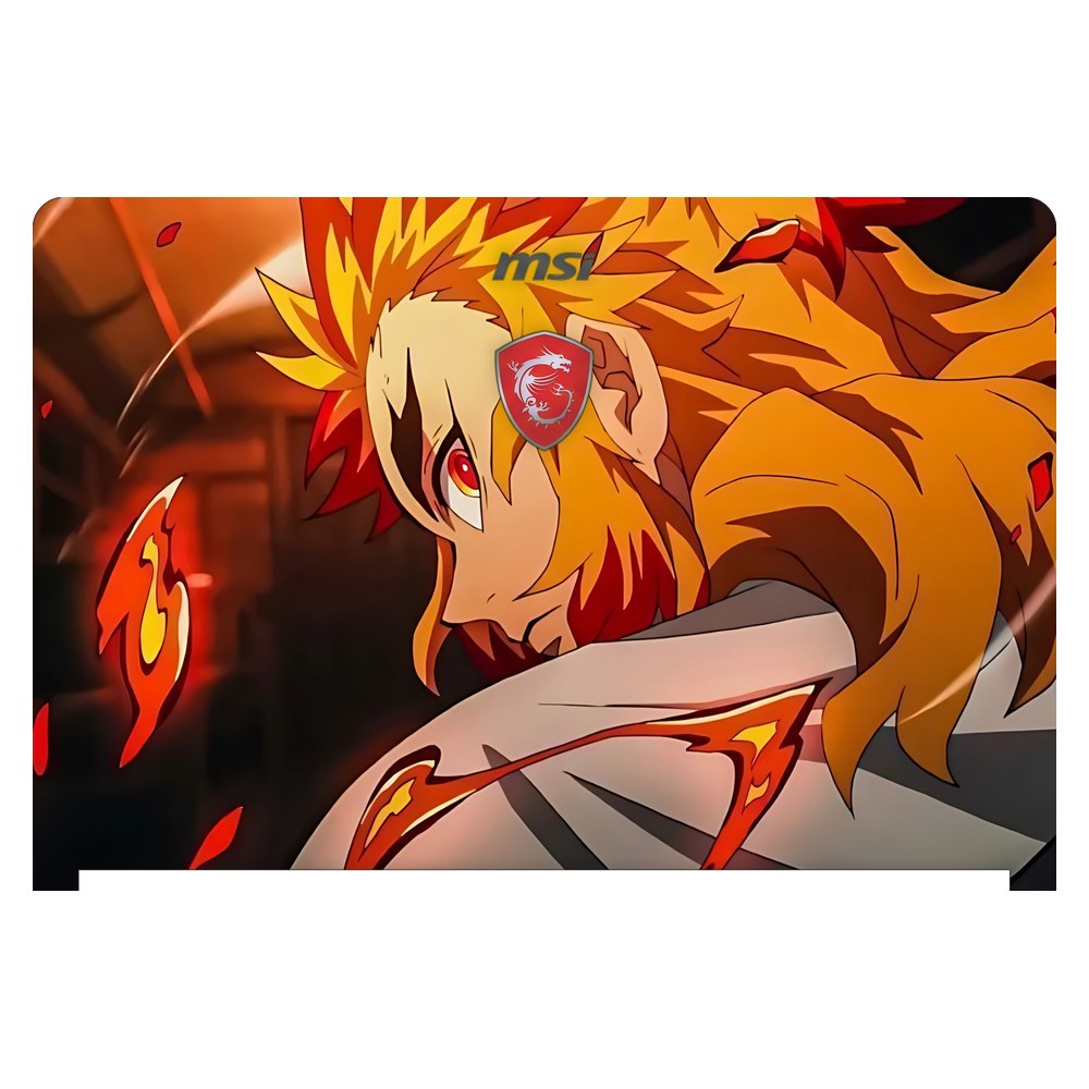 MSI Stealth 8RF GS73 laptop skin - Flame Hashira