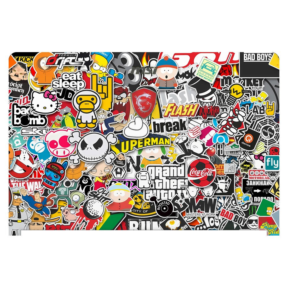 MSI GS63VR Stealth Pro laptop skin - GTA Abstract