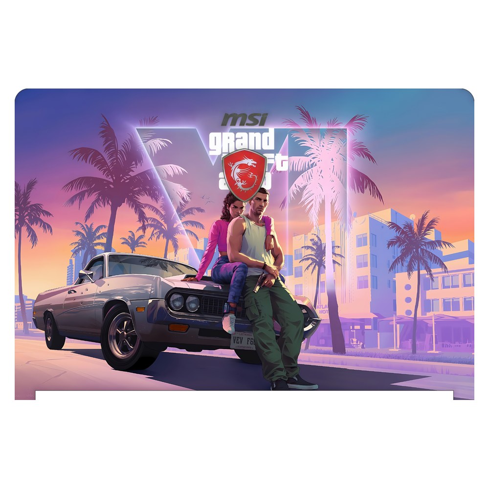 MSI GS63VR Stealth Pro laptop skin - GTA Sunset