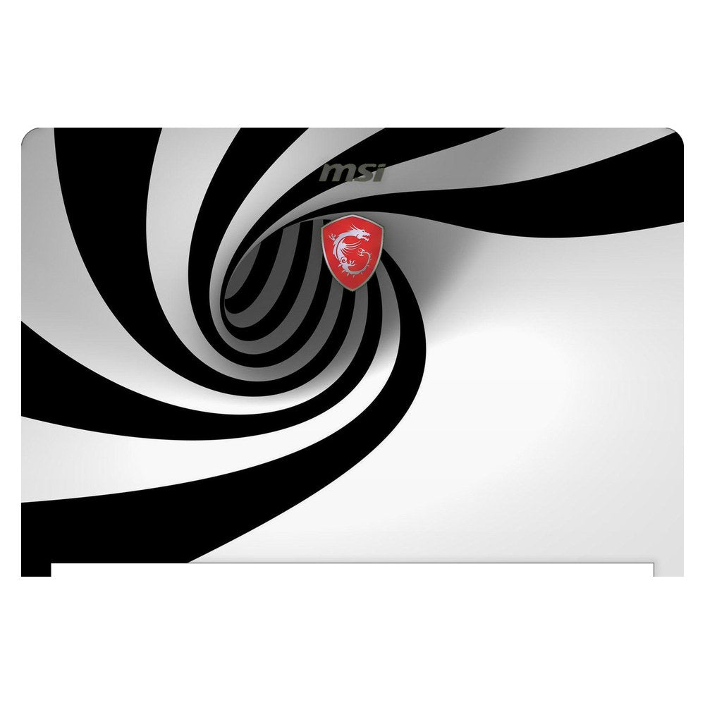 MSI GS63VR Stealth Pro laptop skin - Hypnotic Spiral