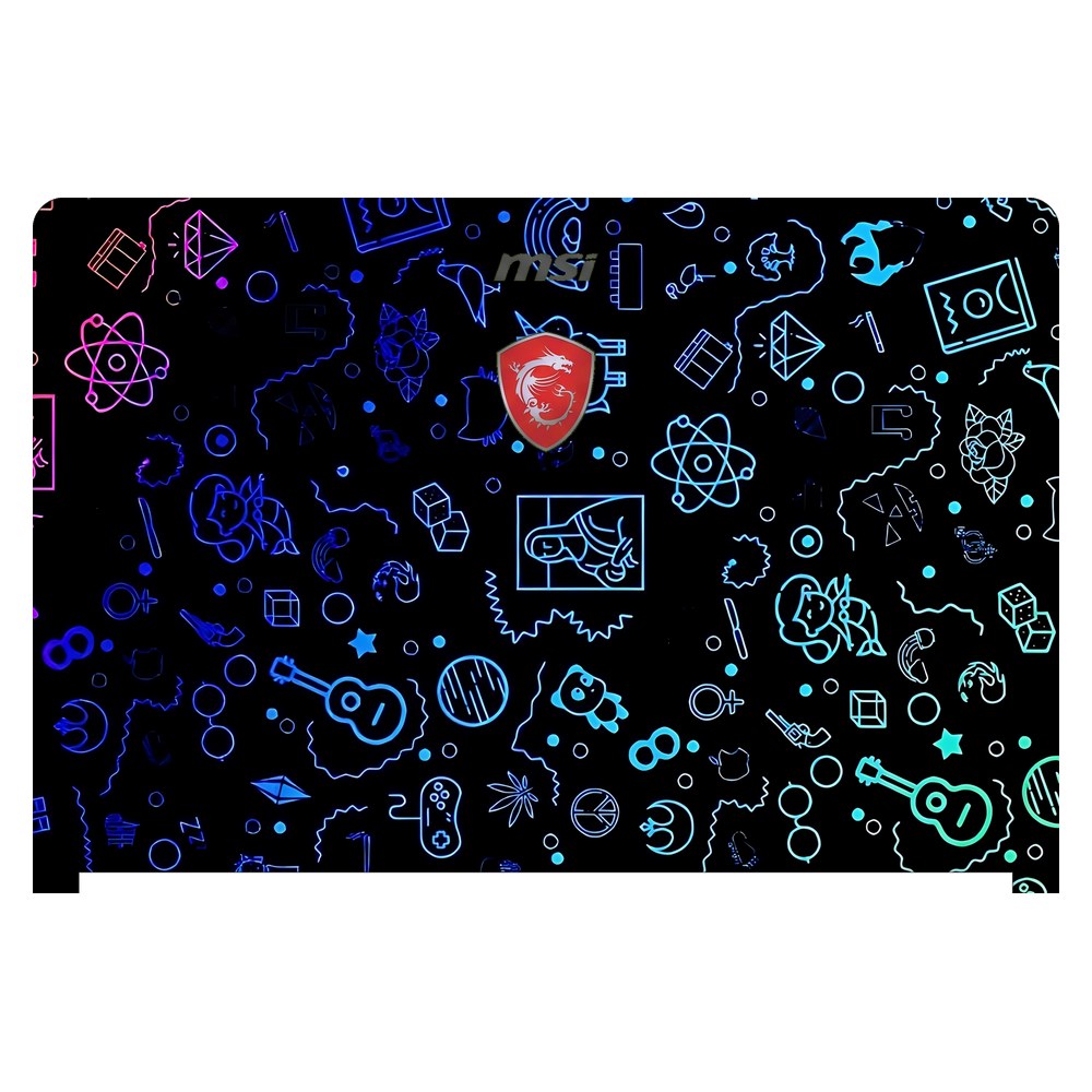 MSI GS63VR Stealth Pro laptop skin - Iconic Gradient