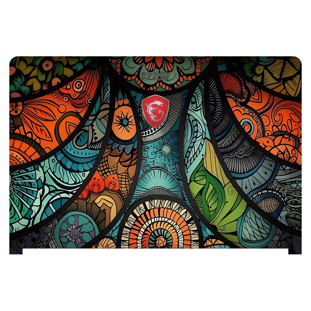 MSI GS73VR 7RG Stealth Pro laptop skin - Kaleidoscope