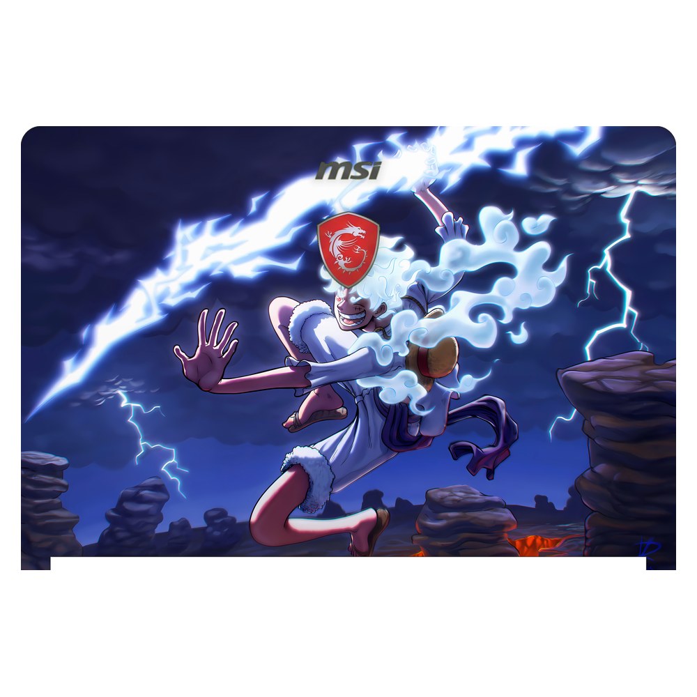 MSI GS73VR 7RG Stealth Pro laptop skin - King Luffy