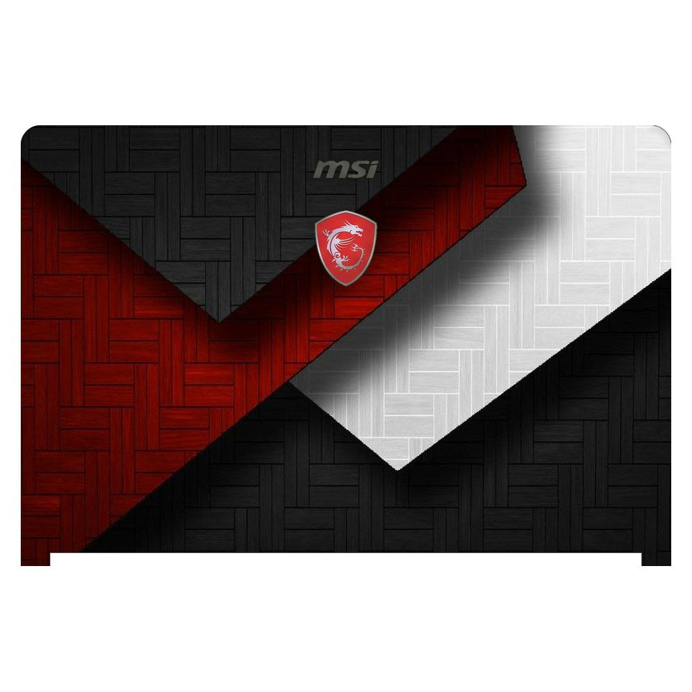 MSI GS63VR Stealth Pro laptop skin - Layered Plank