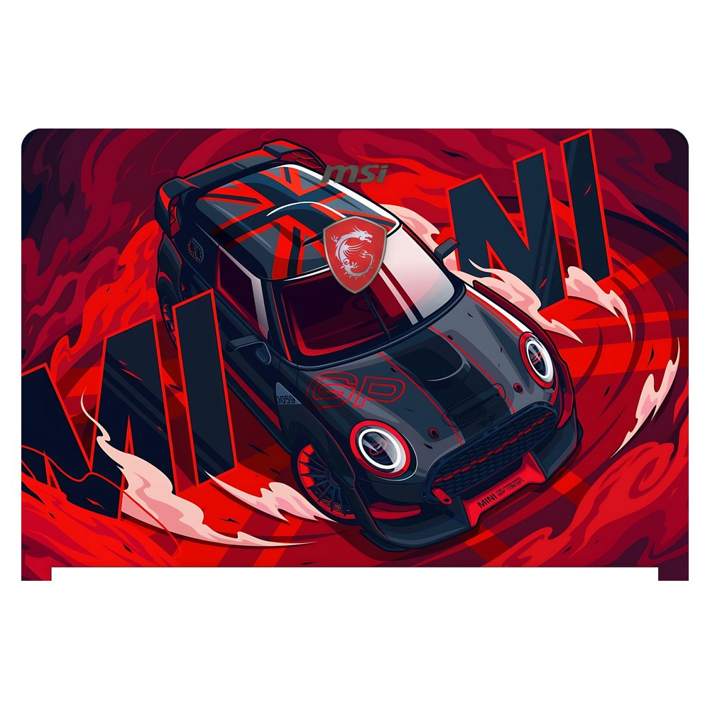 MSI GS63VR Stealth Pro laptop skin - Mini Adrenaline