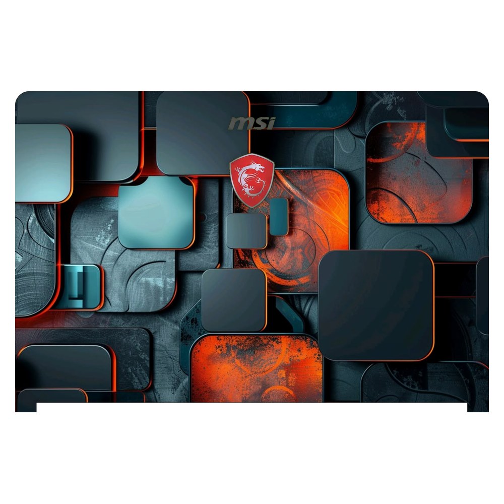 MSI Stealth 8RF GS73 laptop skin - Modern 3D Square