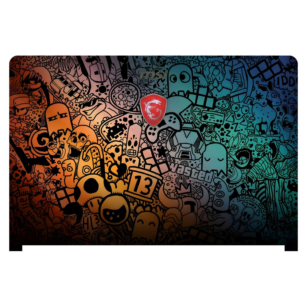 MSI GS73VR 7RG Stealth Pro laptop skin - Modern Art