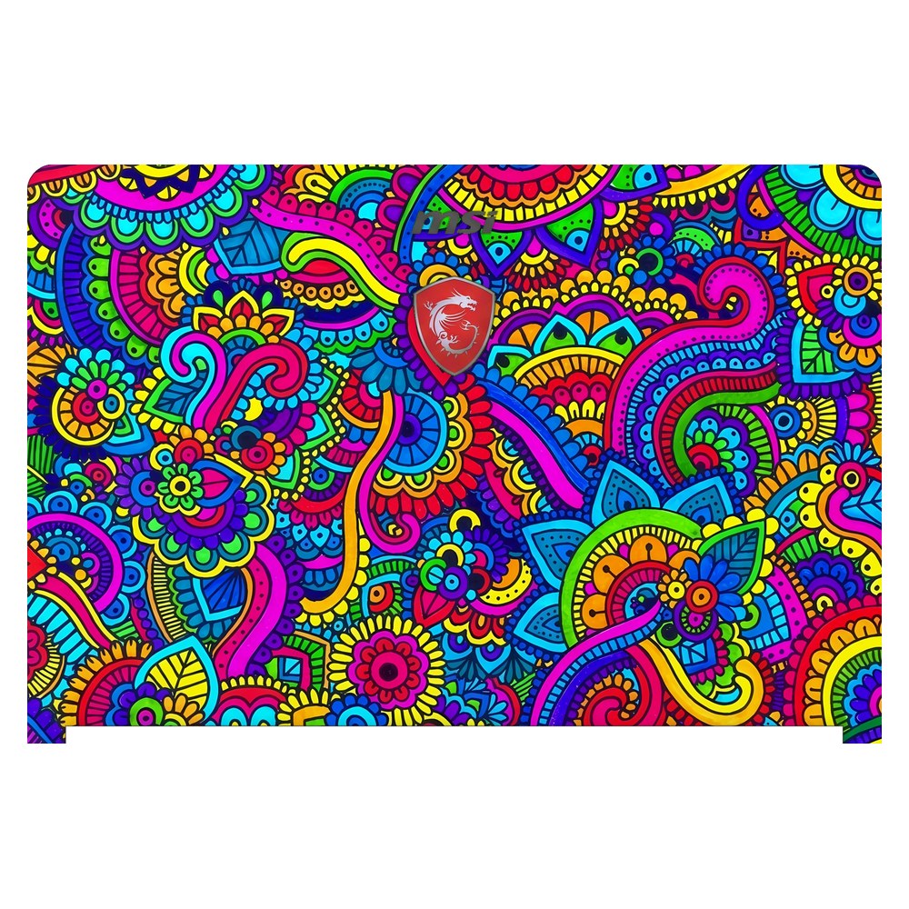 MSI GS73VR 7RG Stealth Pro laptop skin - Neon Pulse