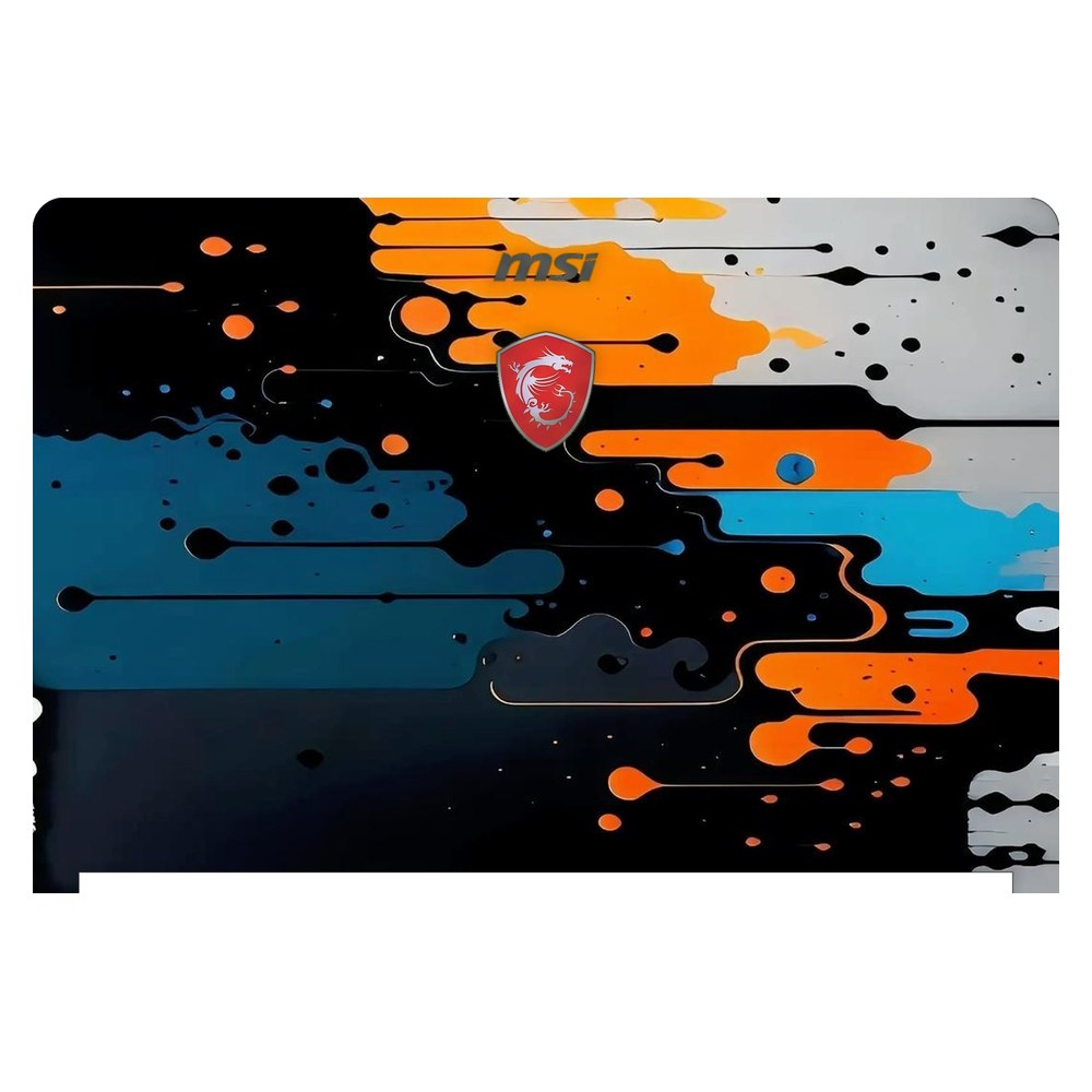 MSI Stealth 8RF GS73 laptop skin - Paint Drips