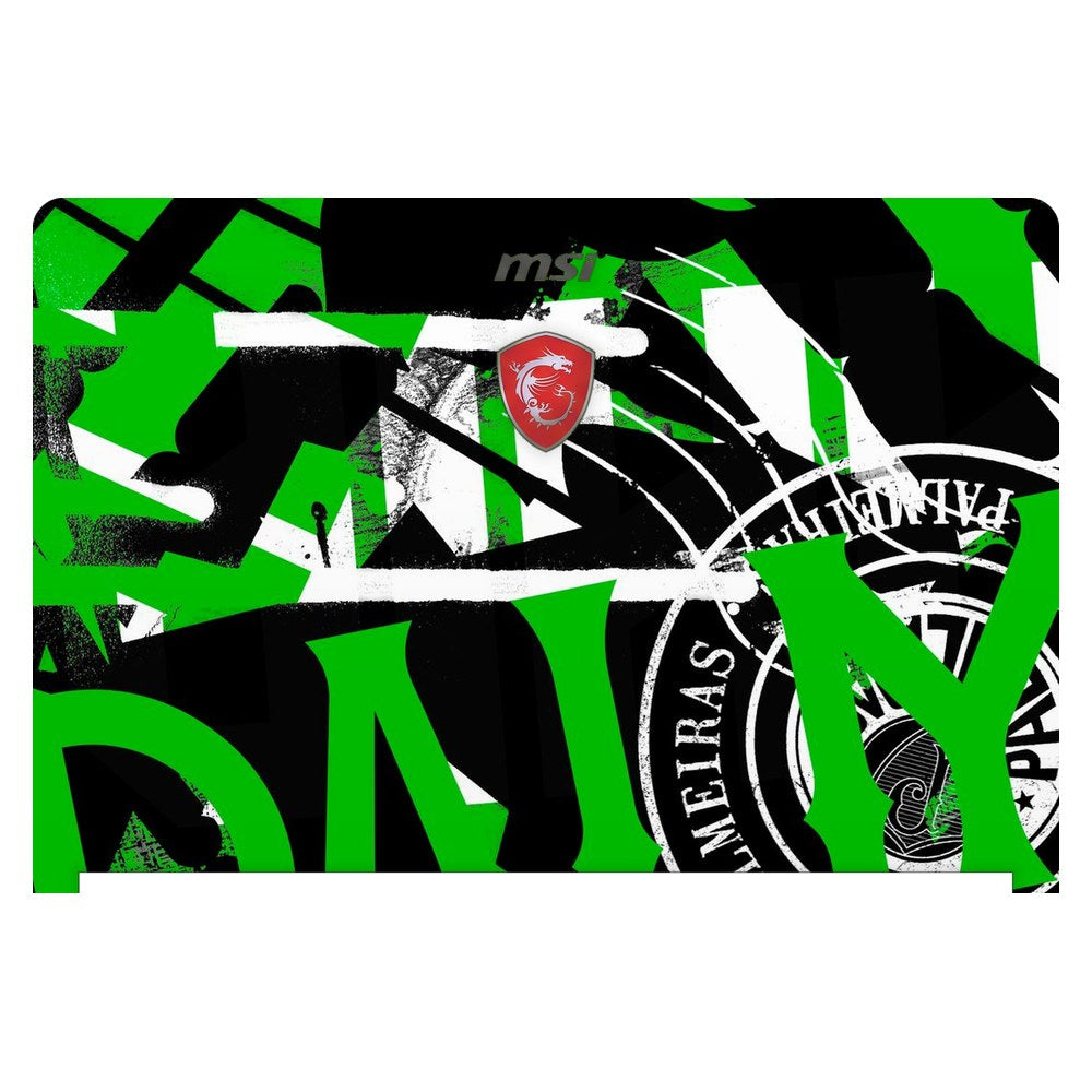 MSI GS63VR Stealth Pro laptop skin - Palmeiras Green Graphics