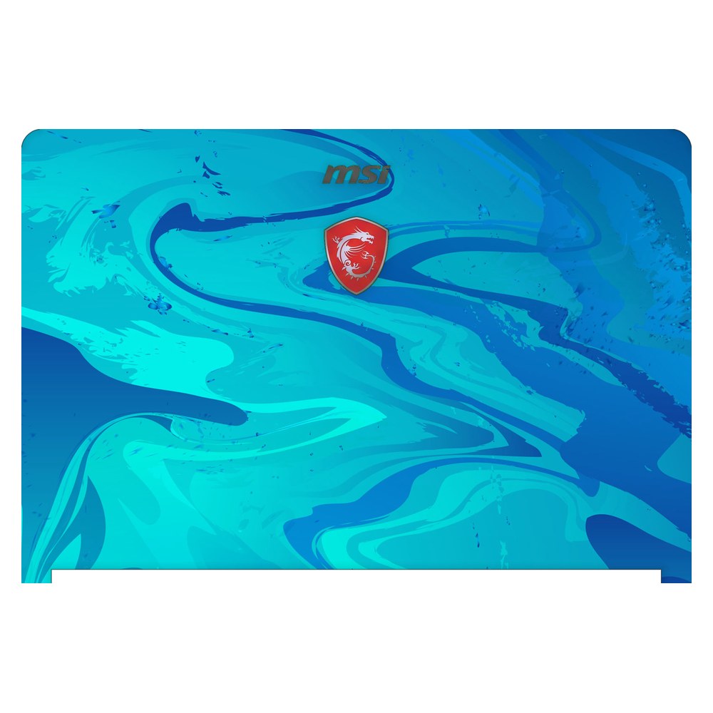 MSI GS63VR Stealth Pro laptop skin - Poseidon Blue