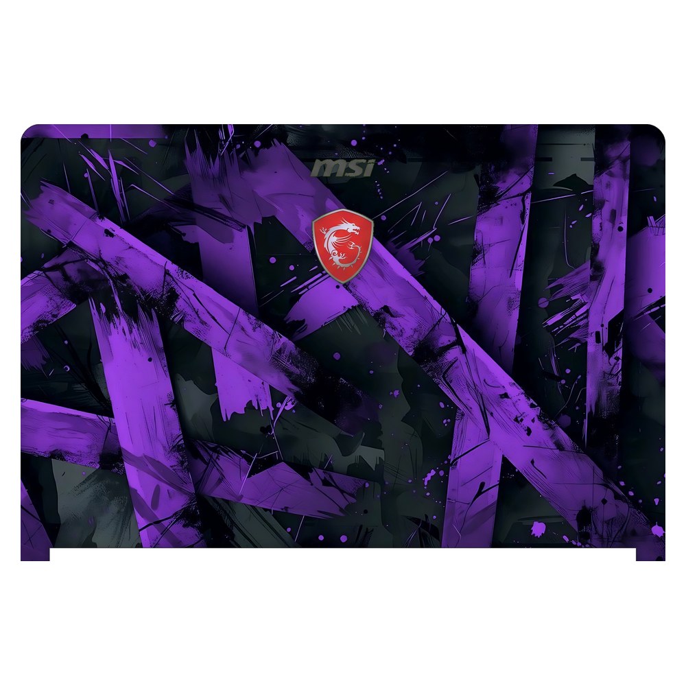 MSI GS63VR Stealth Pro laptop skin - Purple Haze