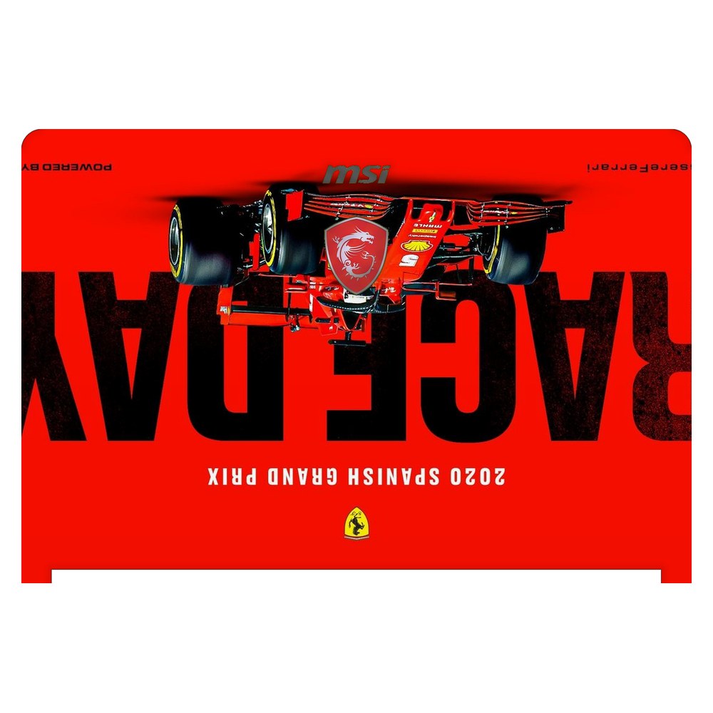 MSI GS63VR Stealth Pro laptop skin - RaceDay Ferrari Formula1