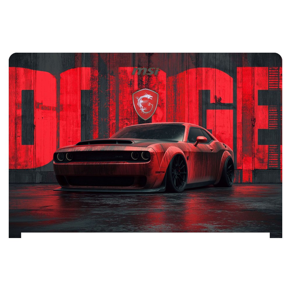 MSI GS73VR 7RG Stealth Pro laptop skin - Red Beast