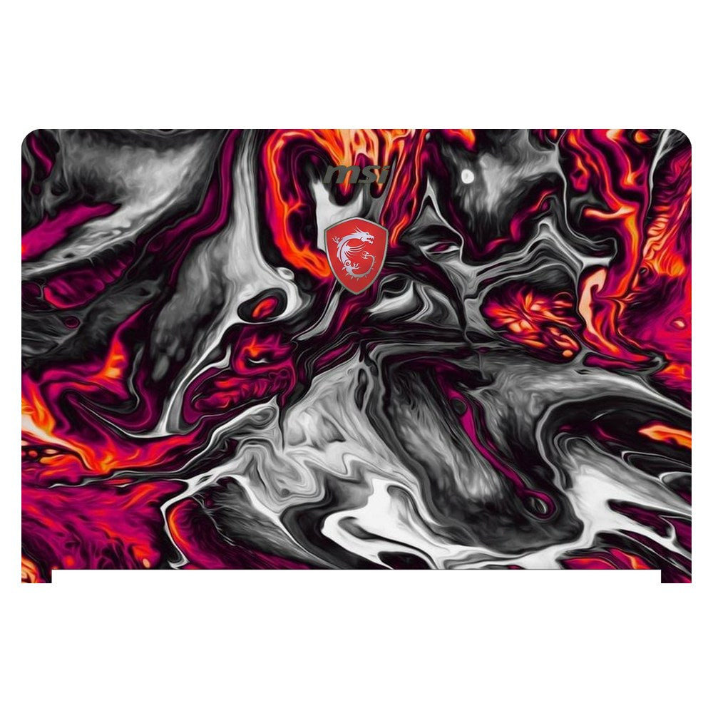MSI Stealth 8RF GS73 laptop skin - Red Hot Lava