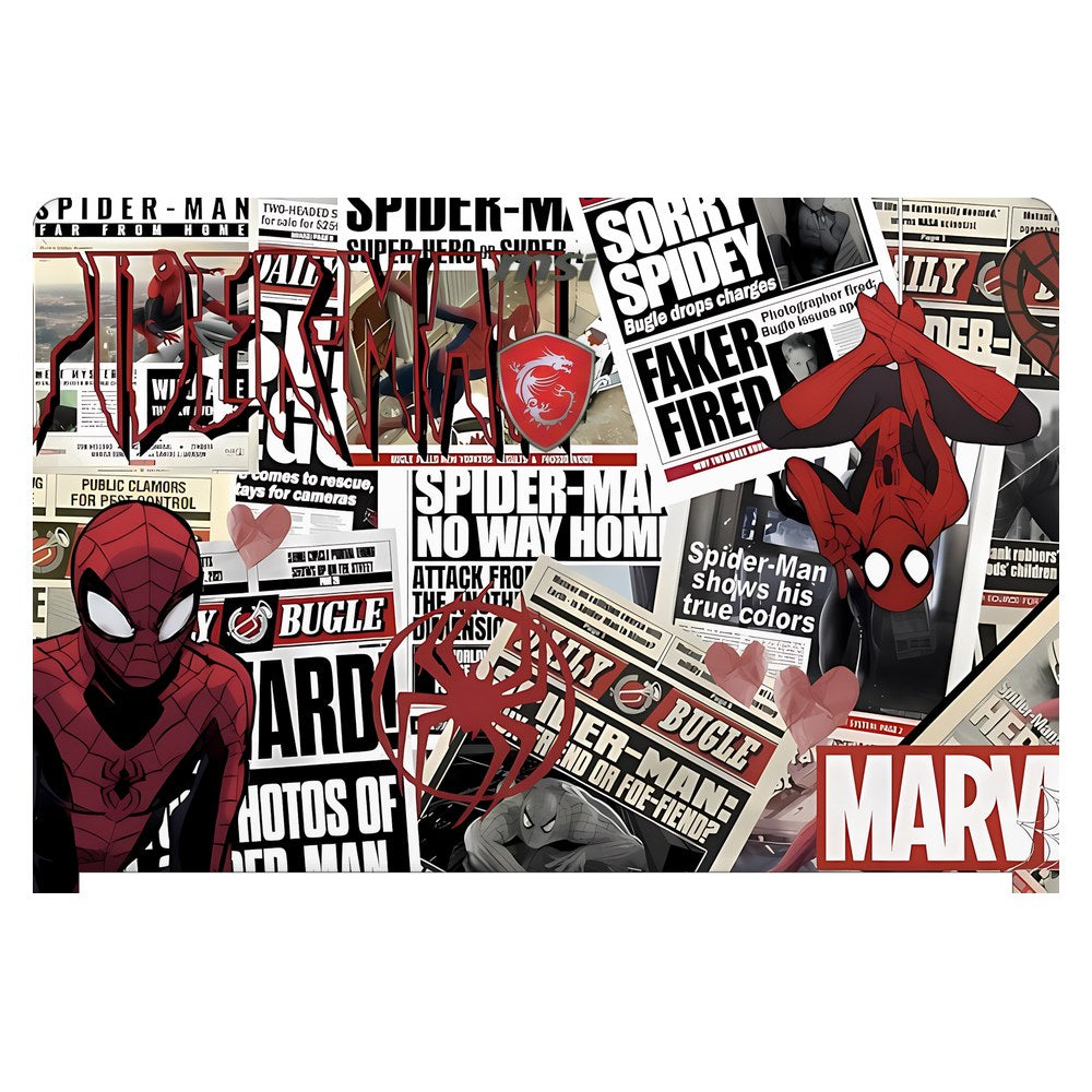 MSI GS63VR Stealth Pro laptop skin - Spider Man Collage