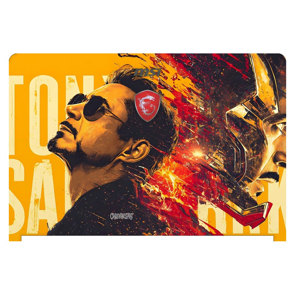 MSI GS63VR Stealth Pro laptop skin - Stark's Legacy