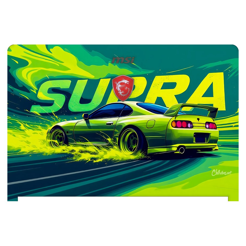 MSI GS73VR 7RG Stealth Pro laptop skin - Supra Splash