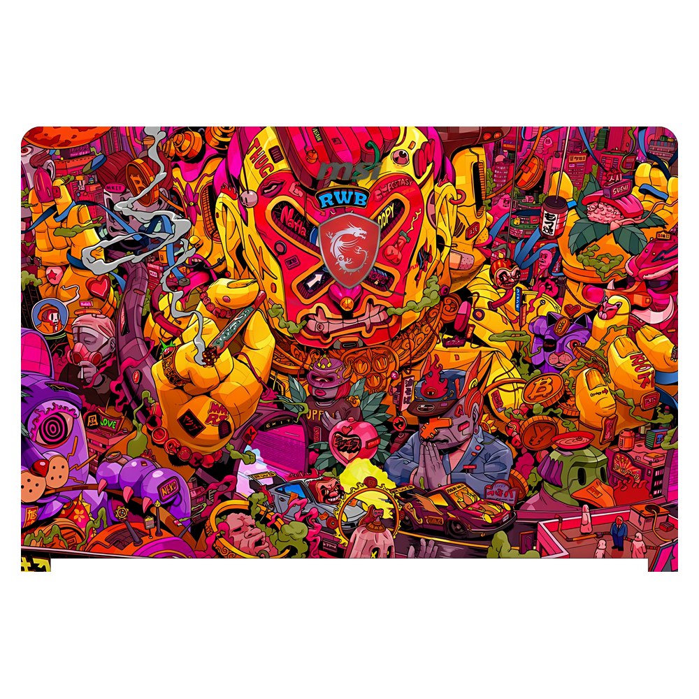MSI GS63VR Stealth Pro laptop skin - Thug Mafia
