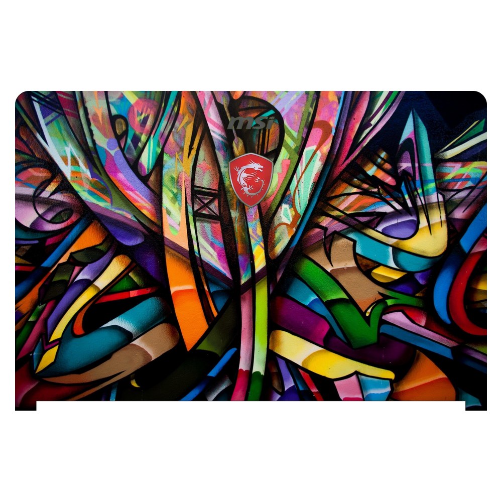 MSI GS63VR Stealth Pro laptop skin - Urban Art