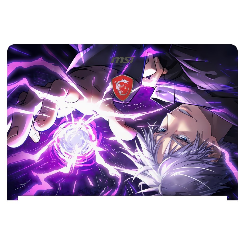 MSI GS73VR 7RG Stealth Pro laptop skin - Violet Gojo