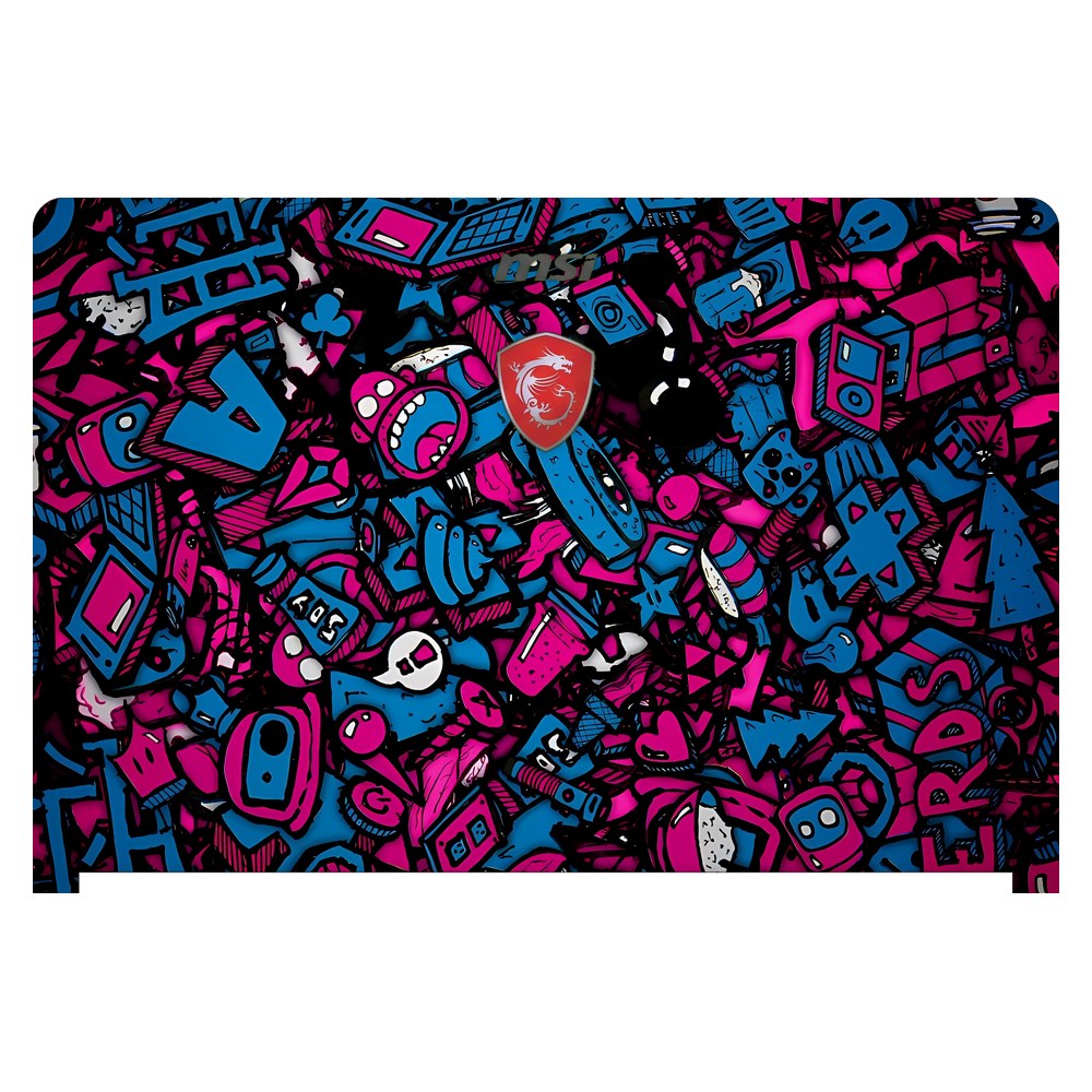 MSI GS63VR Stealth Pro laptop skin - Wildstyle