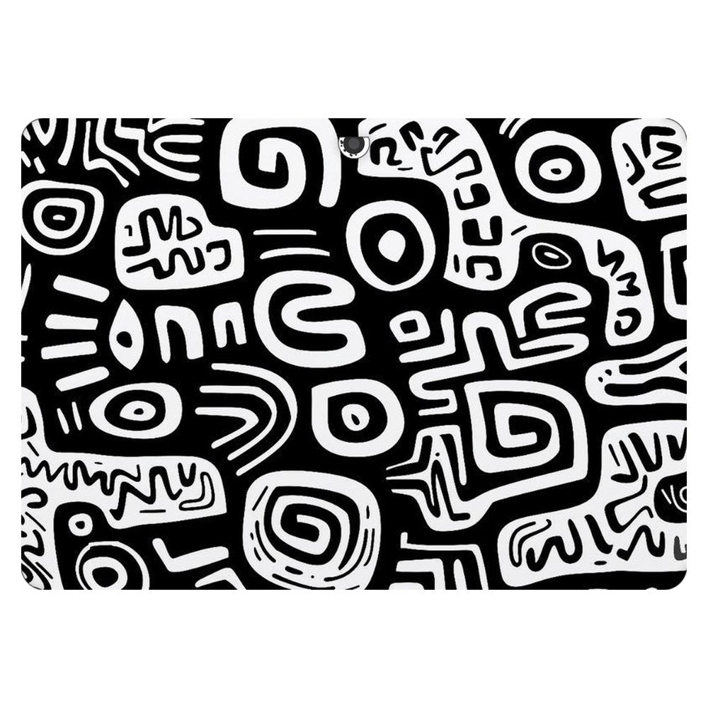 Nextbook Flexx NXW101QC232 laptop skin - Monochrome Primitive Art