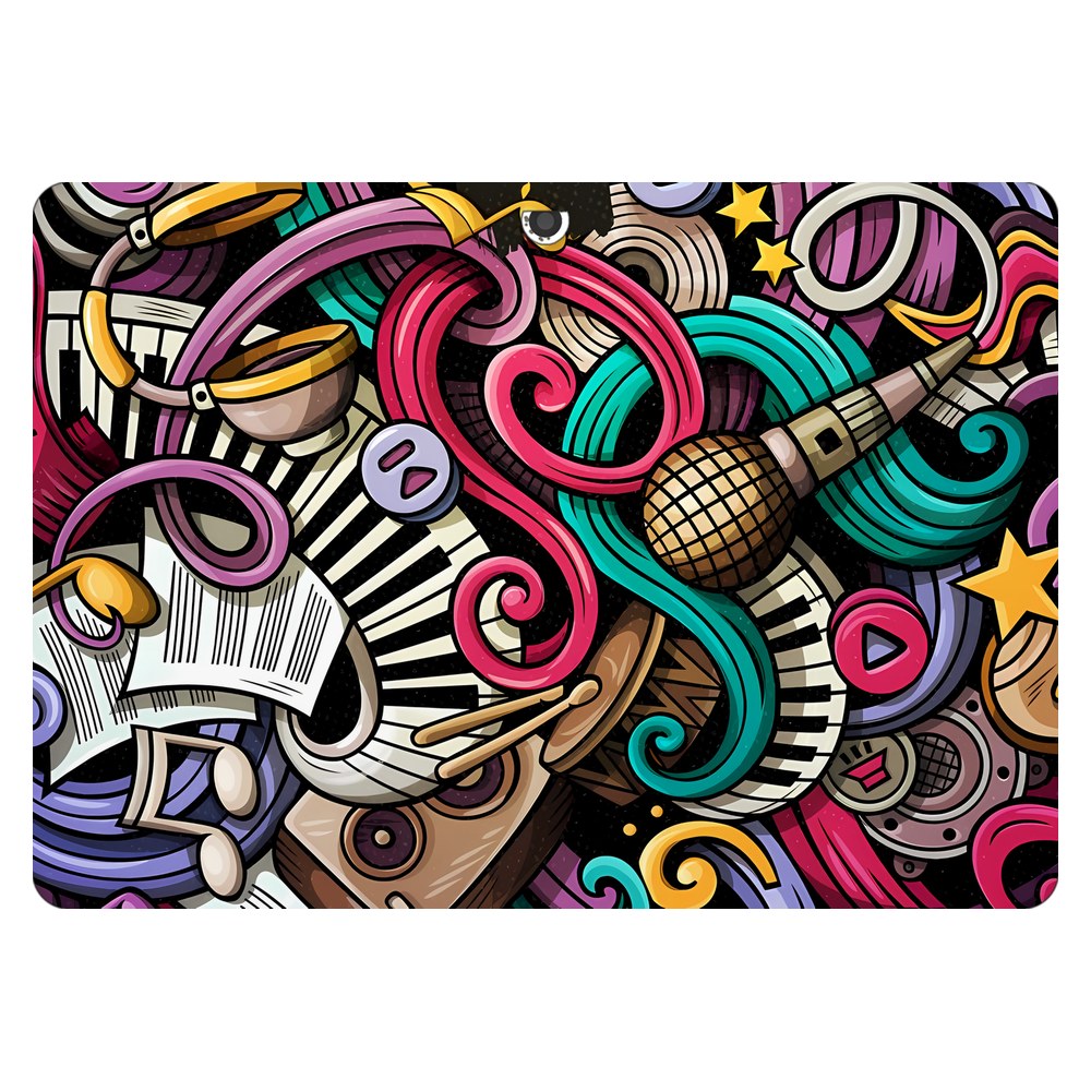 Nextbook Flexx NXW101QC232 laptop skin - Music Doodle