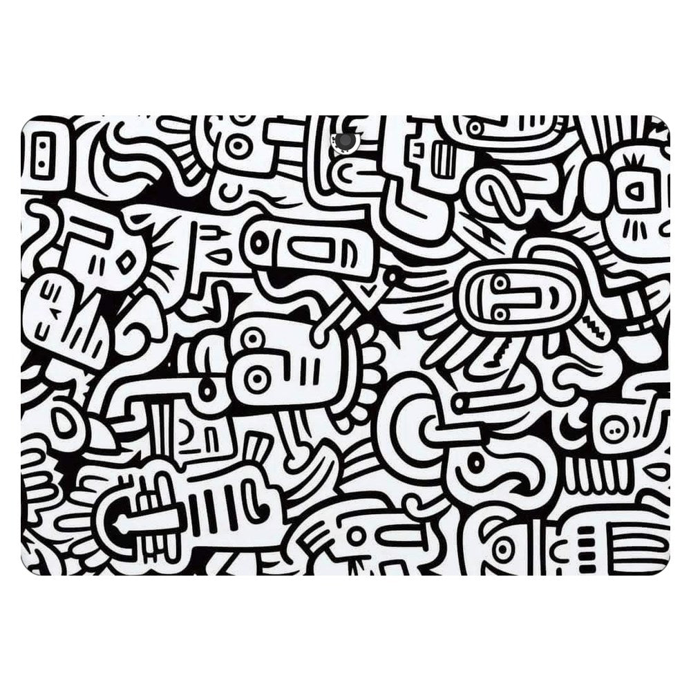 Nextbook Flexx NXW101QC232 laptop skin - Whimsical Black and White