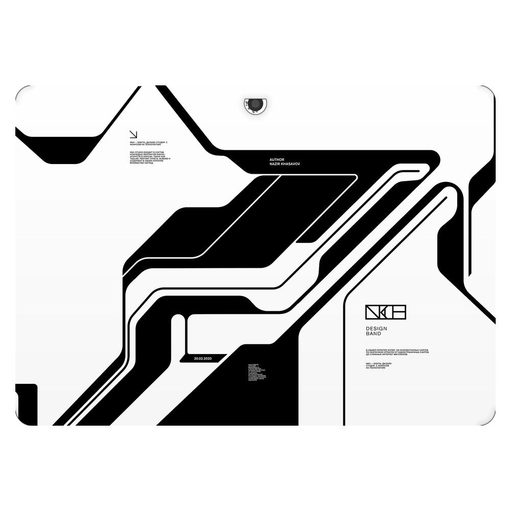 Nextbook Flexx NXW101QC232 laptop skin - White Cyberpunk