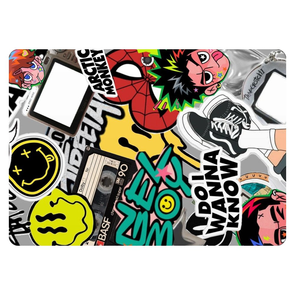 Nextbook Flexx NXW101QC232 laptop skin - Y2K Nostalgia