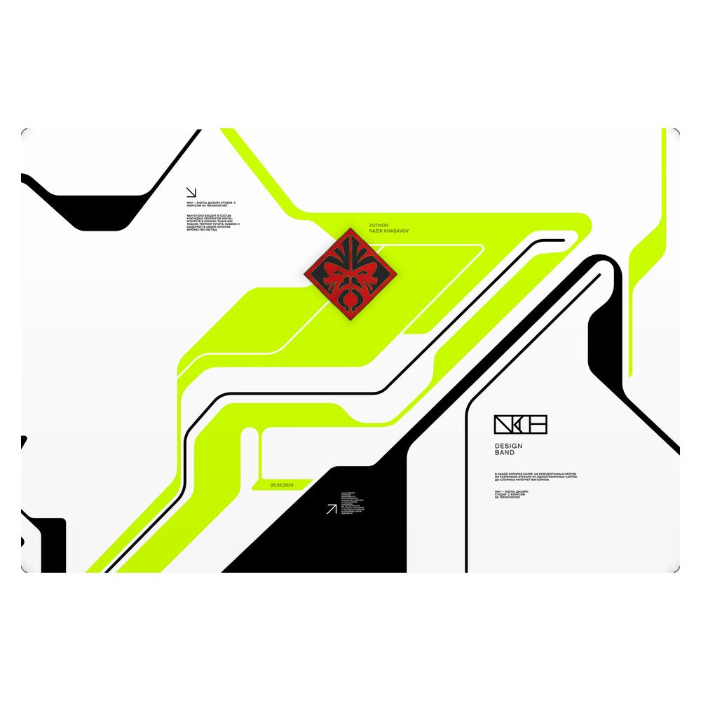 Hp Omen 15 - DC1XXX, DC1058WN laptop skin - Acid Green
