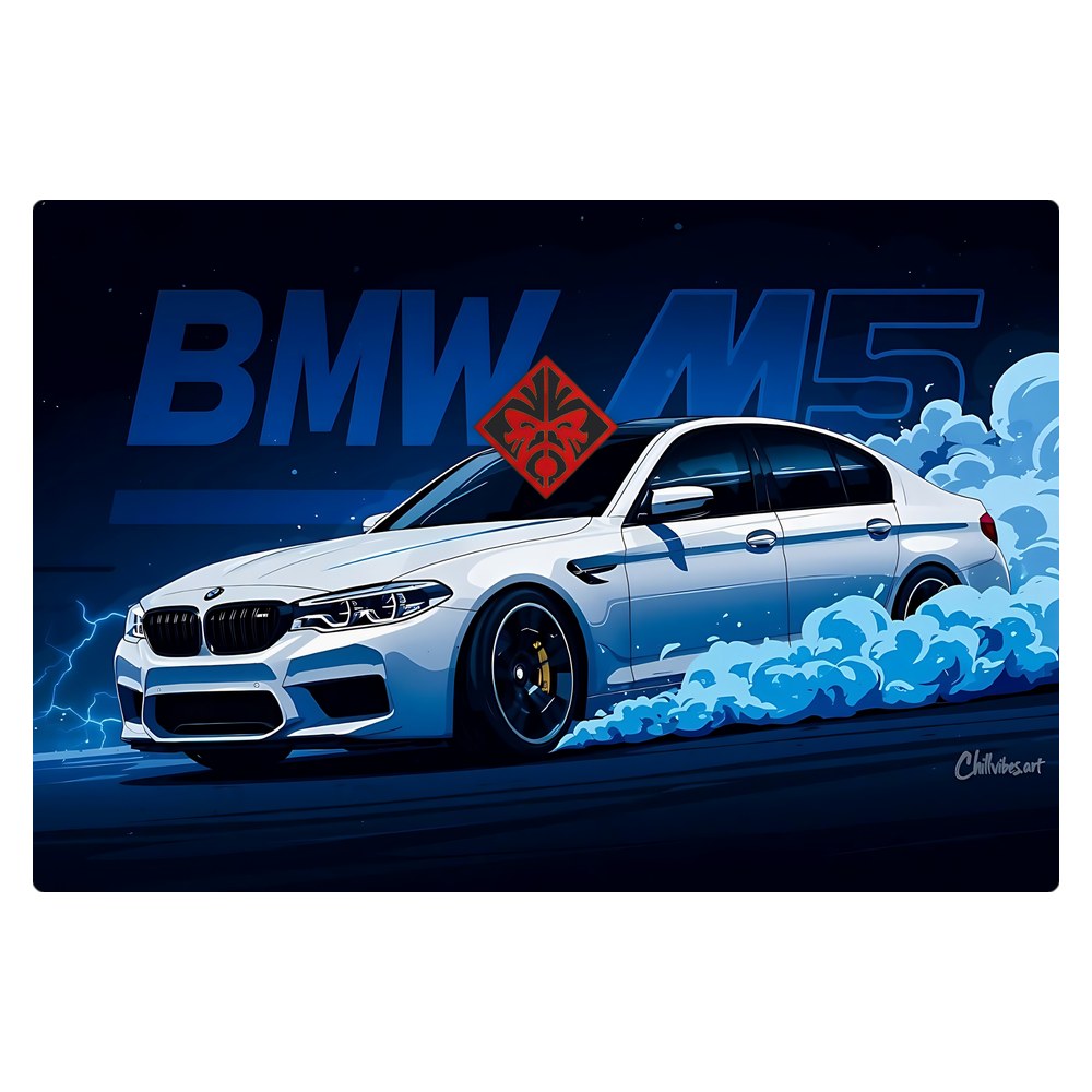 Hp Omen 15-DC laptop skin - BMW M5 Racer