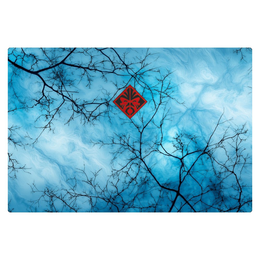 Hp Omen 15-DC laptop skin - Blue Sky Branches