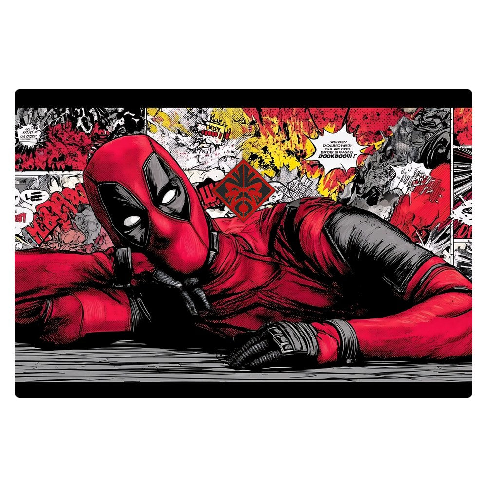 Hp Omen 15-DC laptop skin - Crimson Comic