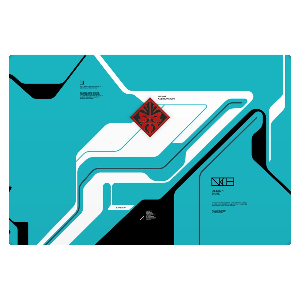 Hp Omen 15 - DC1XXX, DC1058WN laptop skin - Cyber Blue
