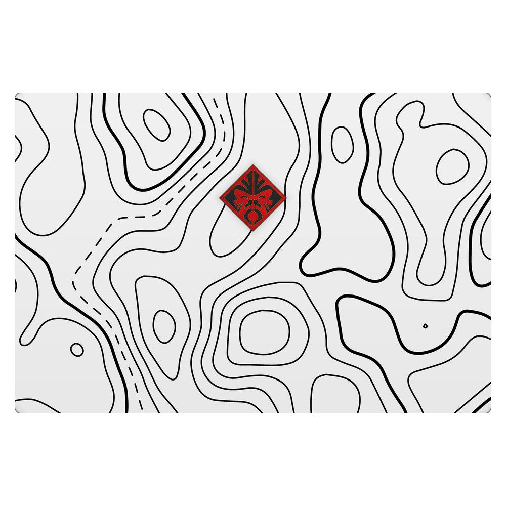 Hp Omen 15-DC laptop skin - Damascus White