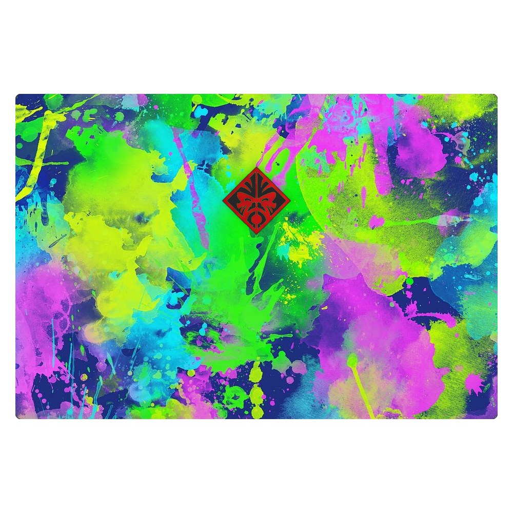 Hp Omen 15-DC laptop skin - Electric Artistic Backdrop