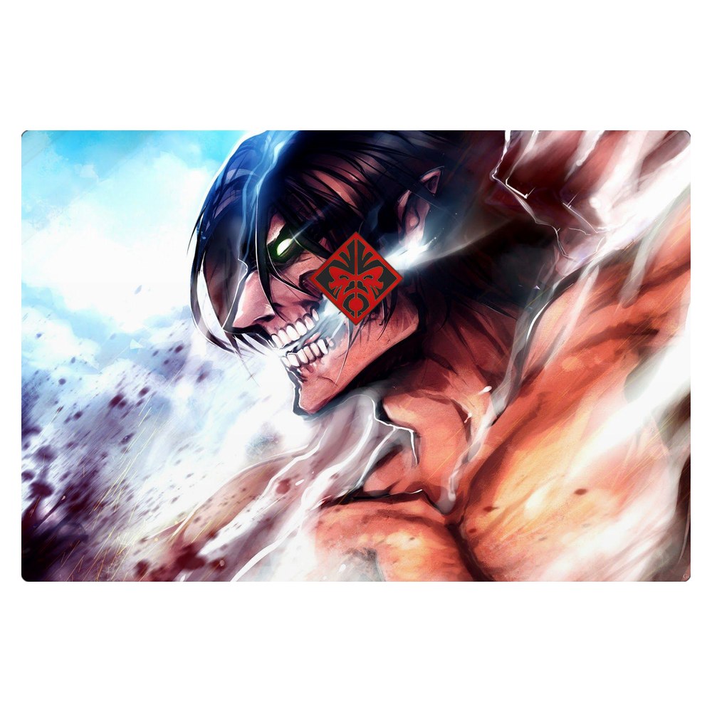 Hp Omen 15-DC laptop skin - Eren Titan