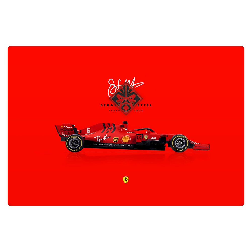 Hp Omen 15-DC laptop skin - Ferrari
