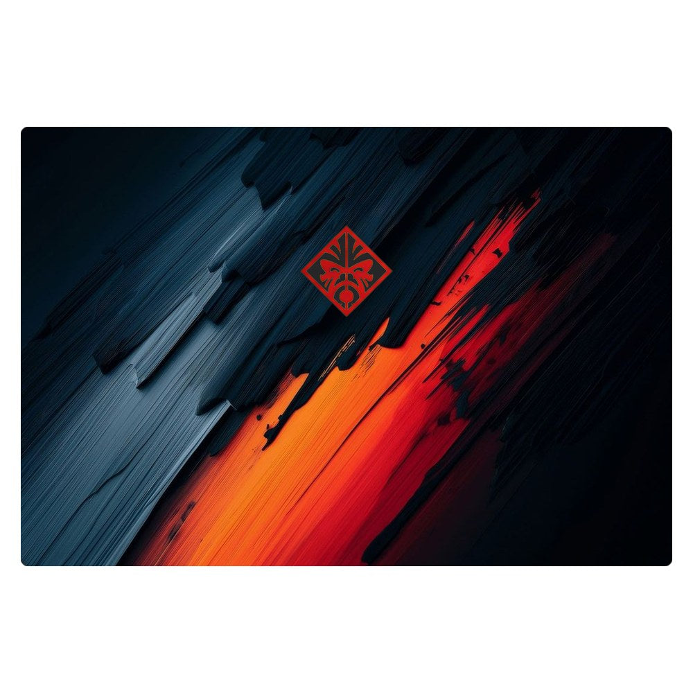 Hp Omen 15-DC laptop skin - Fire Paint Swipe