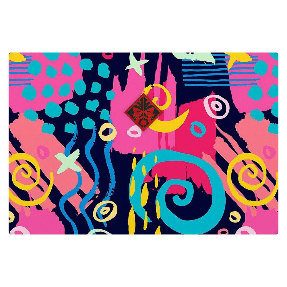 Hp Omen 15 - DC1XXX, DC1058WN laptop skin - Geometric Neon Graphic