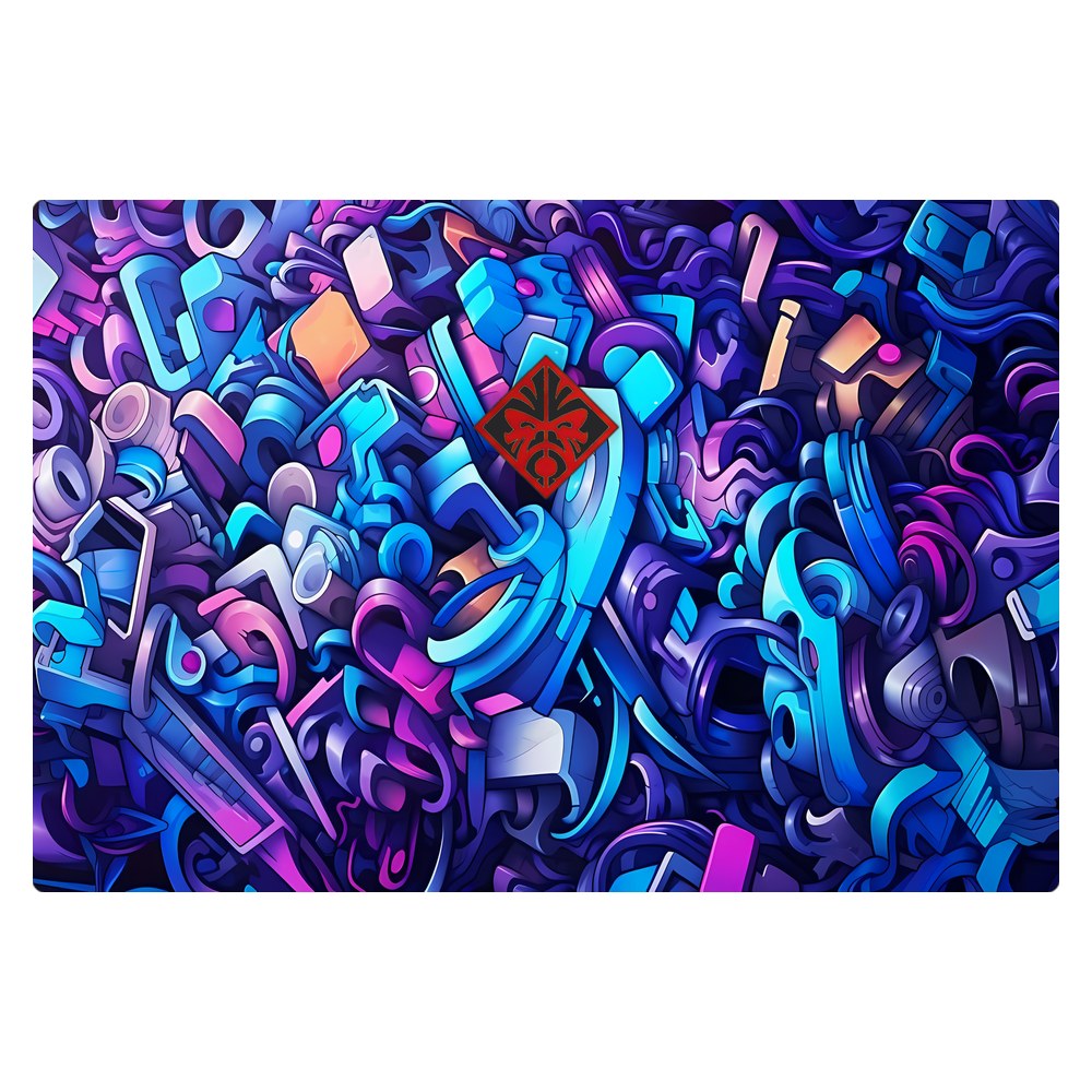Hp Omen 15-DC laptop skin - Graffiti B2