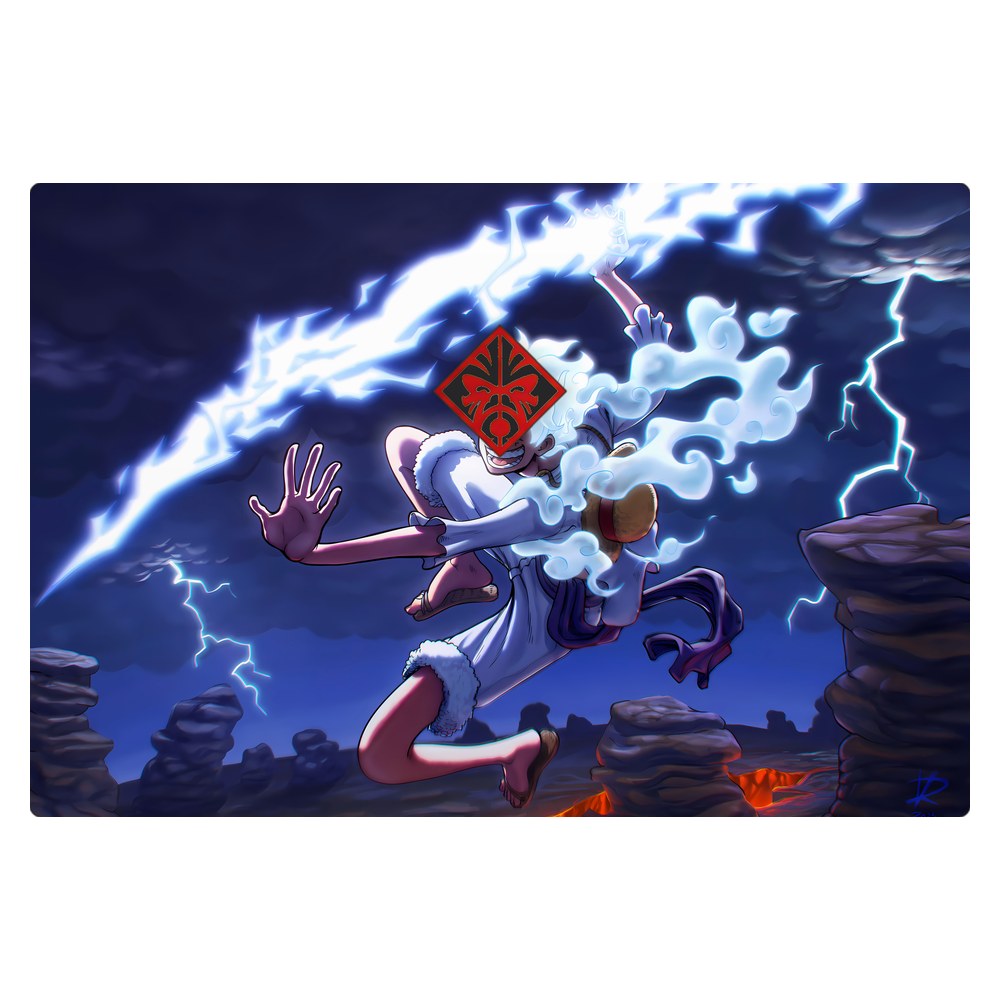 Hp Omen 15 - DC1XXX, DC1058WN laptop skin - King Luffy