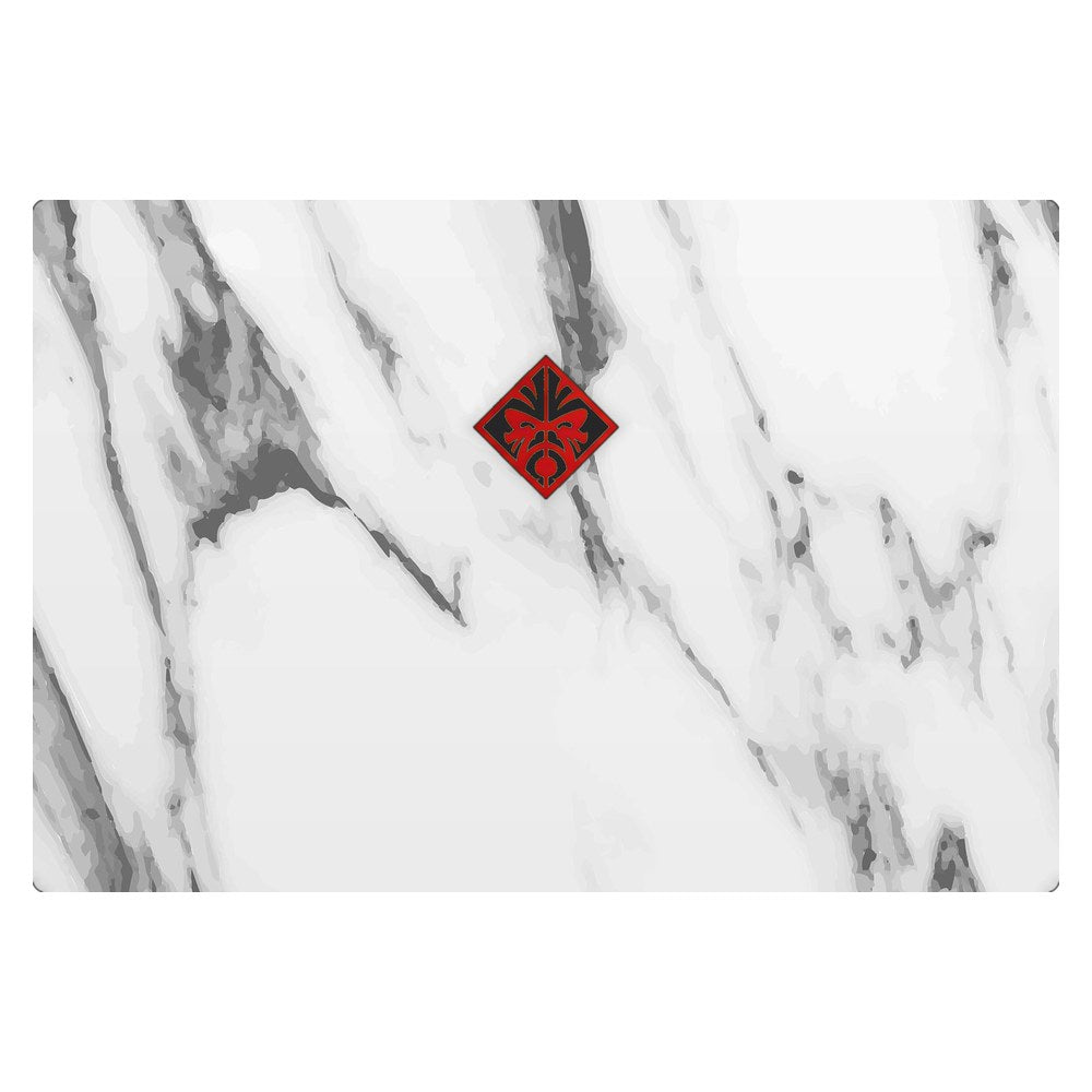 Hp Omen 15-DC laptop skin - Marble White
