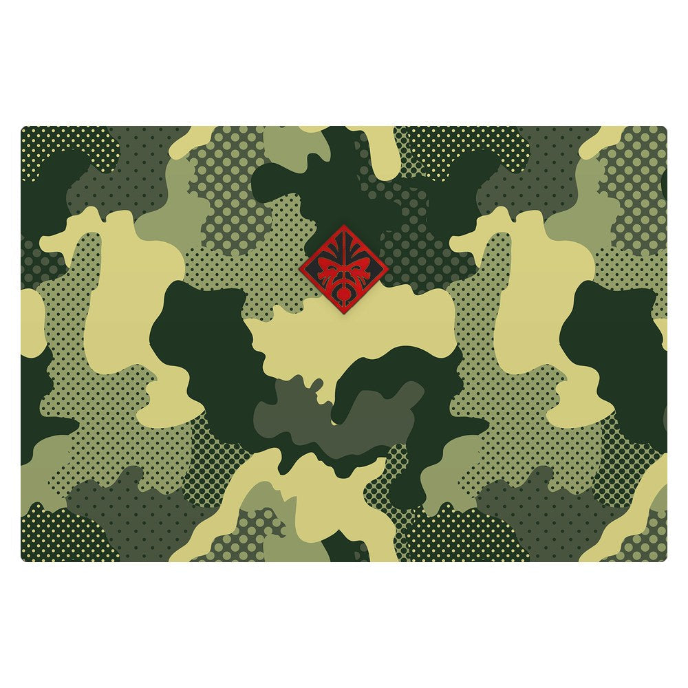 Hp Omen 15-DC laptop skin - Military Green Camo
