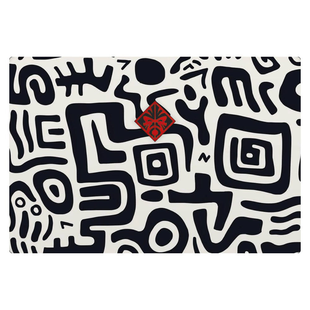 Hp Omen 15 - DC1XXX, DC1058WN laptop skin - Minimalist Tribal Elements