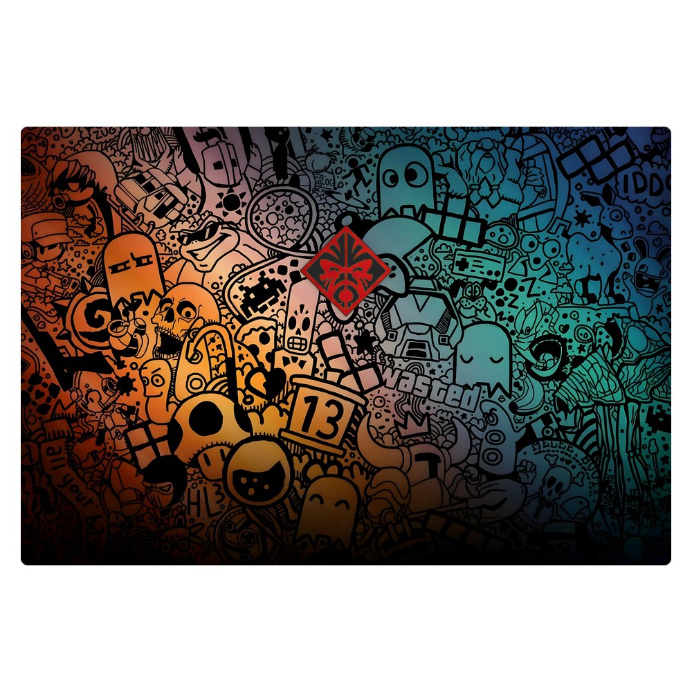 Hp Omen 15-DC laptop skin - Modern Art