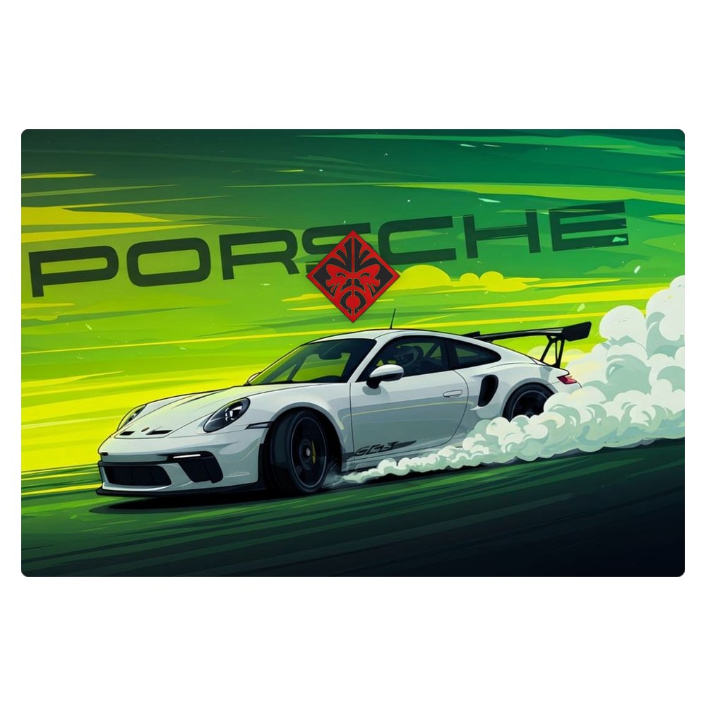 Hp Omen 15-DC laptop skin - Porsche Green Drift