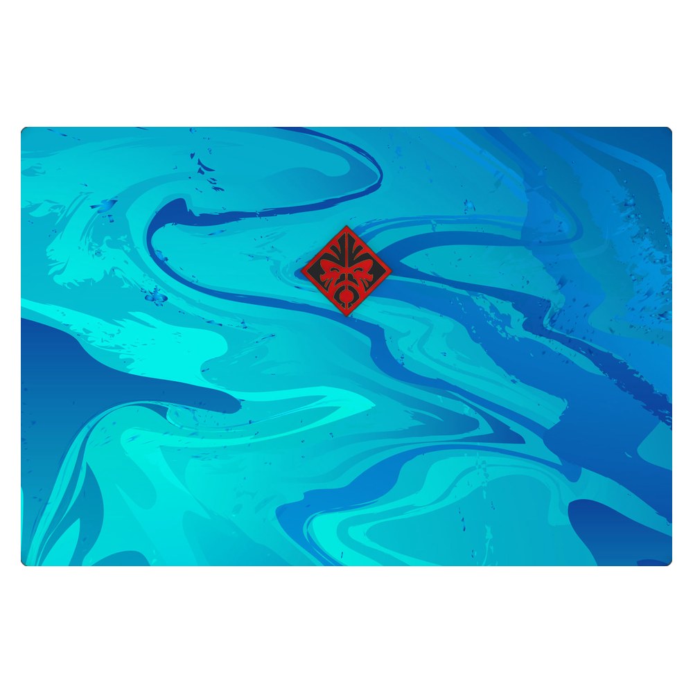 Hp Omen 15-DC laptop skin - Poseidon Blue
